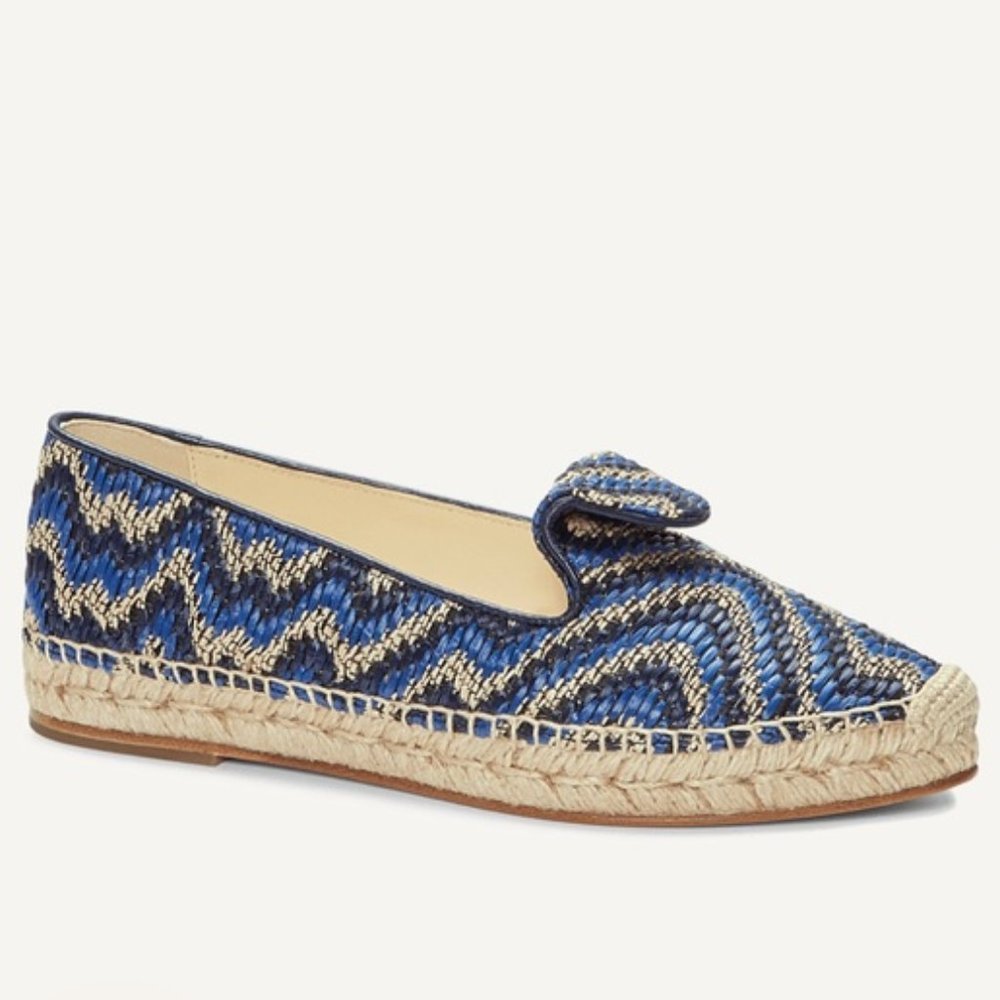 Sarah Flint Zebra Stripe Espadrilles